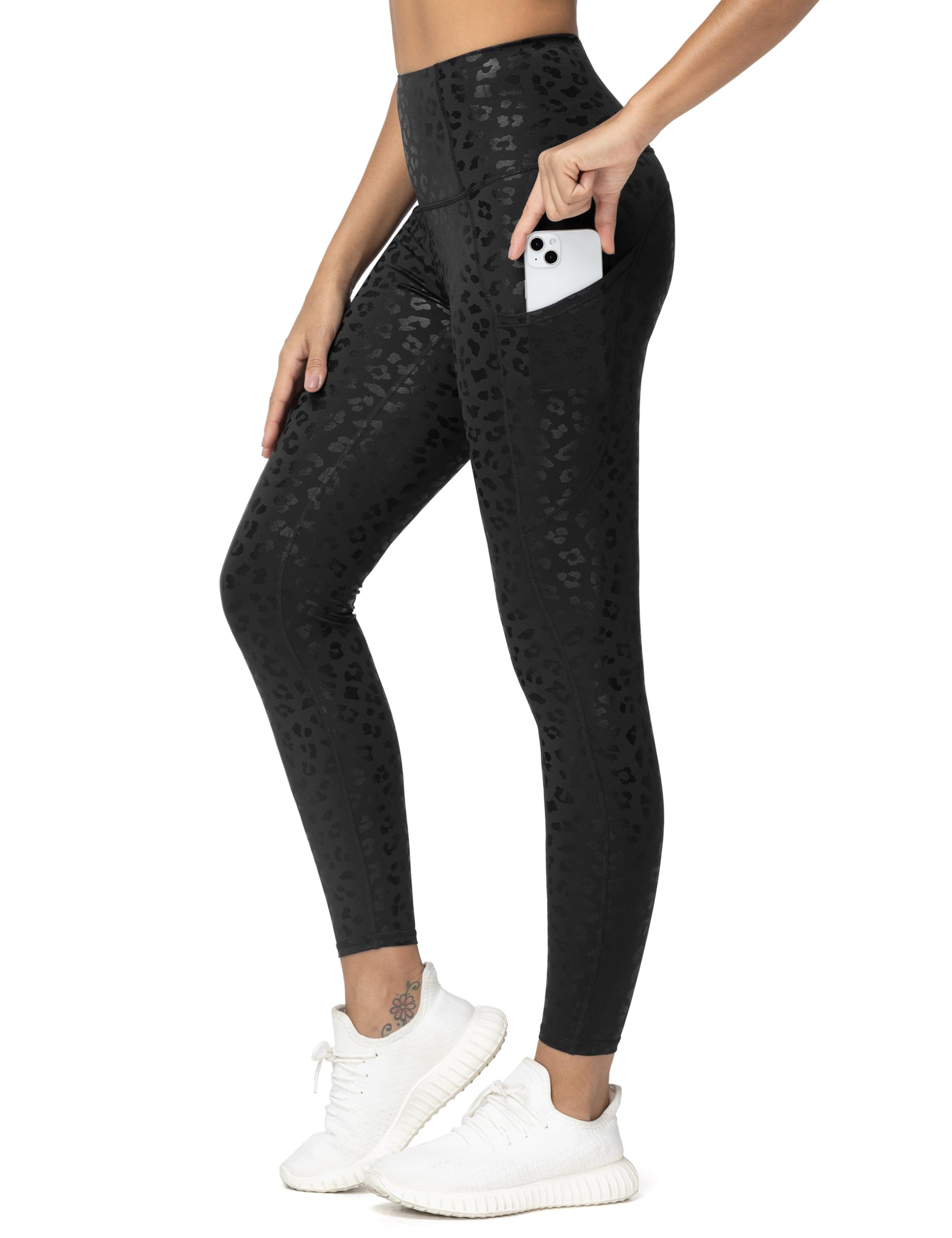 THE GYM PEOPLE Women's High Waist Yoga Pants Workout Leggings with Pockets