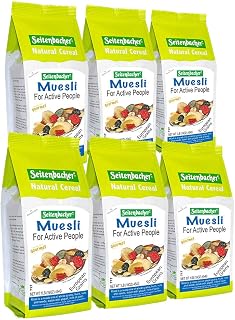 Seitenbacher Muesli Cereal #3 – For Active People – Fruit Mix 16 Oz (Pack Of 6)