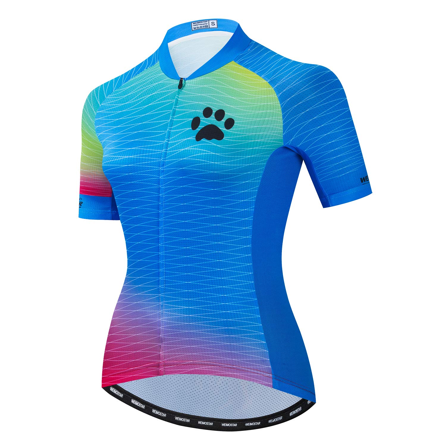 Women's Cycling Jersey Short Sleeve Bike Shirt Top Lady Biking Clothing
