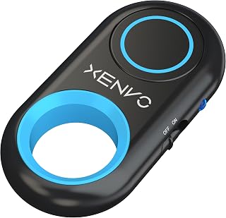 Xenvo Shutterbug - Camera Shutter Remote Control - Bluetooth Wireless Selfie Button Clicker - Compatible with iPhone, iPad, Android, Samsung, and Google Pixel Cell Phones, Smartphones and Tablets