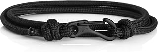 Eighty Eight Degrees Carabiner Climbing Bracelet, Handmade in The UK, Adjustable, Waterproof Climber Bracelet