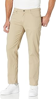 Amazon Essentials Men's Athletic-Fit 5-Pocket Stretch Twill Trouser (Available in Big & Tall)