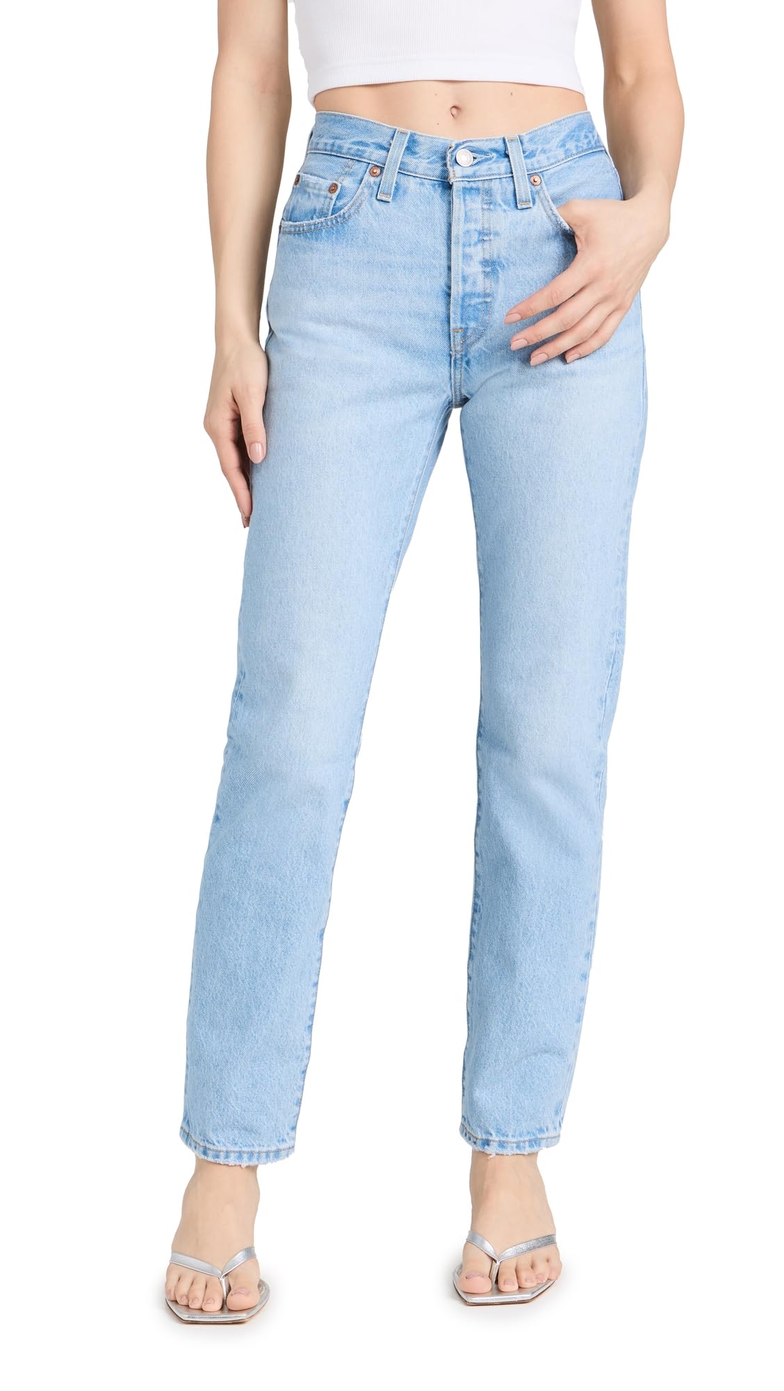 Levi's Womens Premium 501 Skinny Jeans