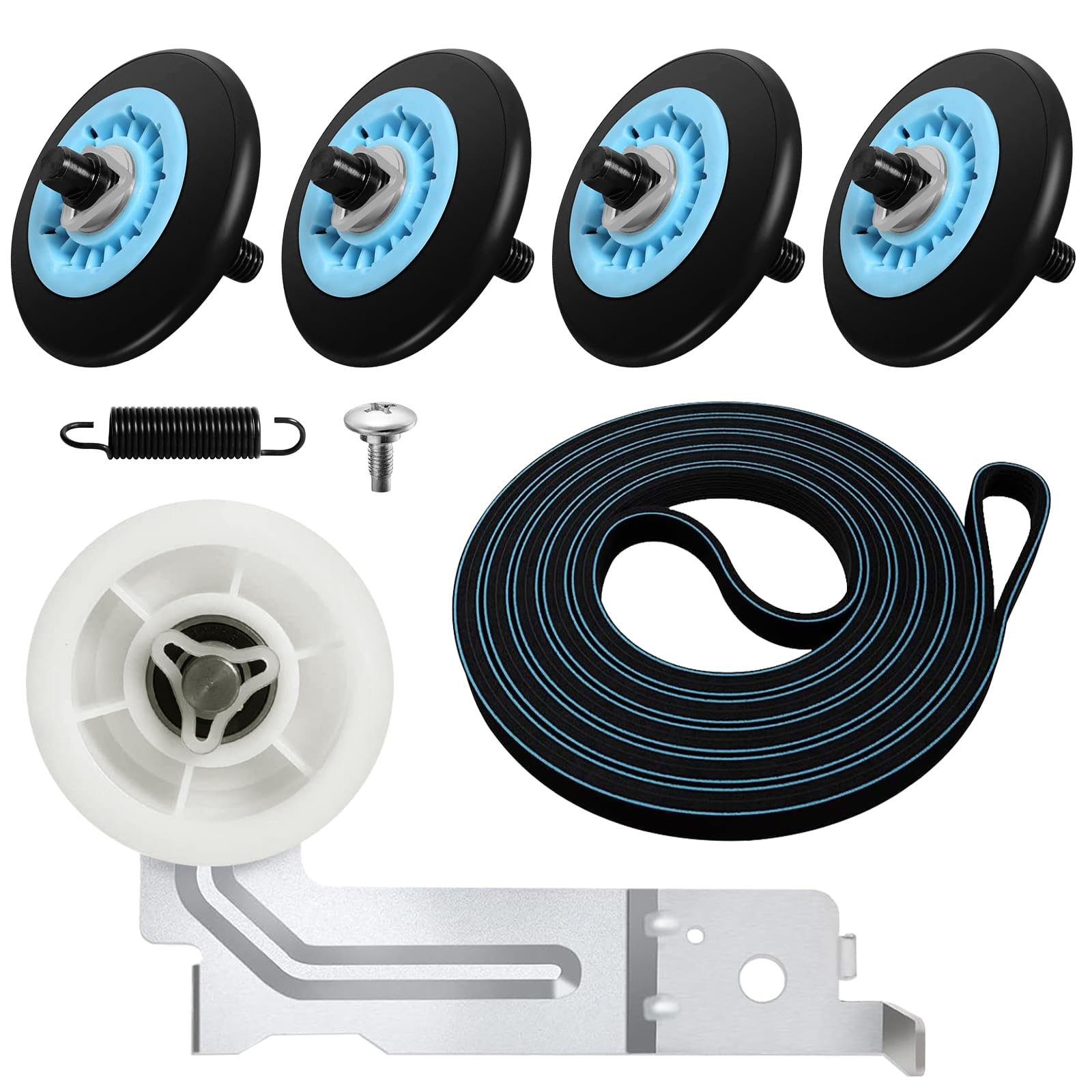 Upgraded Dryer Repair Kit for Samsung DC97-16782A Dryer Roller,6602-001655 Dryer