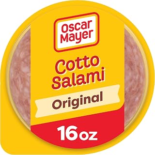 Oscar Mayer Deli Lunch Meat, 16 oz Package | Cotto Salami Sliced Lunch Meat, a Family Favorite Since 1883, Fully Cooked & Ready to Eat, for Sandwiches & Wraps