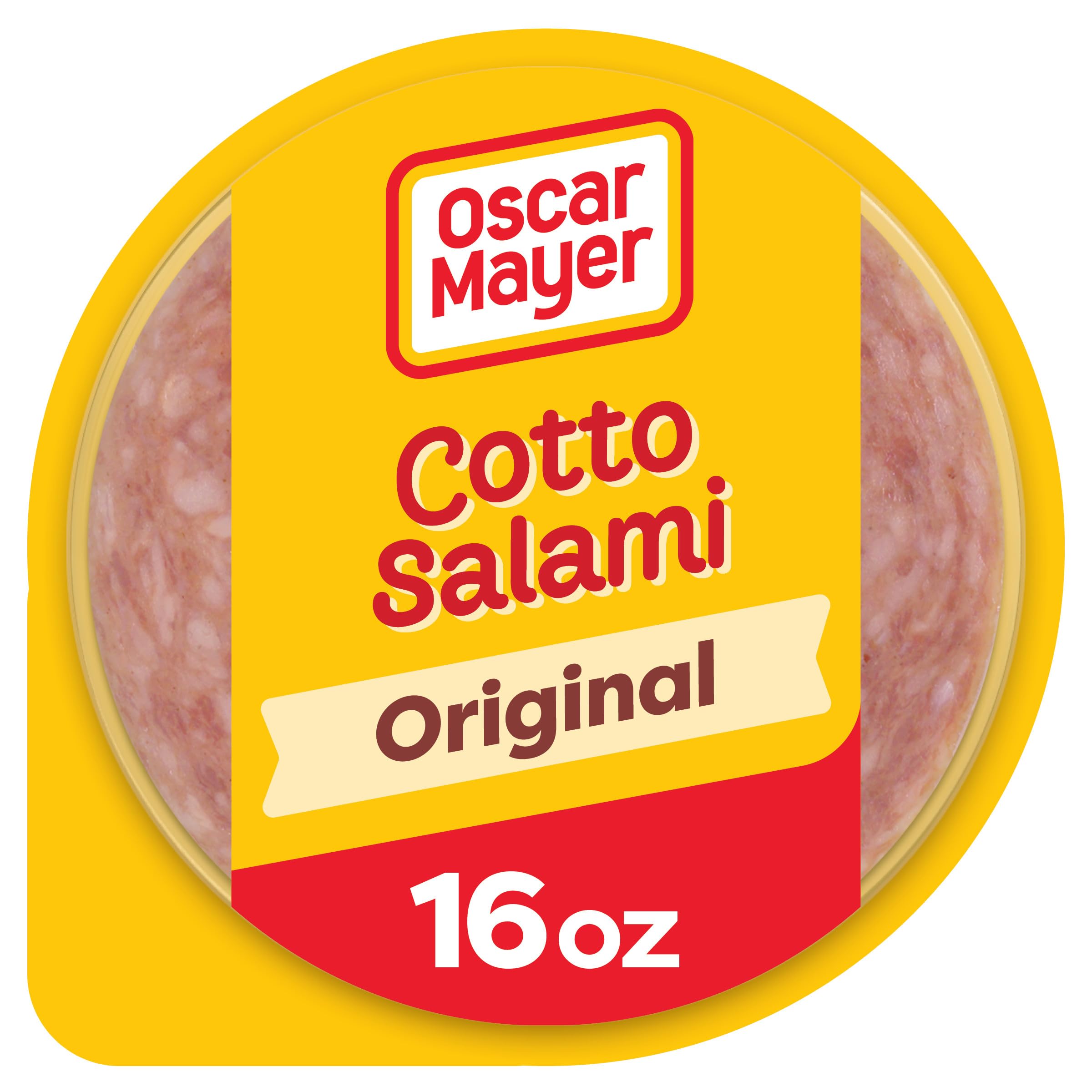 Oscar Mayer Deli Lunch Meat, 16 oz Package | Cotto Salami Sliced Lunch Meat, a F
