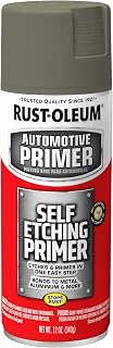 Rust-Oleum Automotive Self Etching Primer Spray, Dark Green | Etches & Primes In One Step | Maximum Adhesion | Rust Prevention