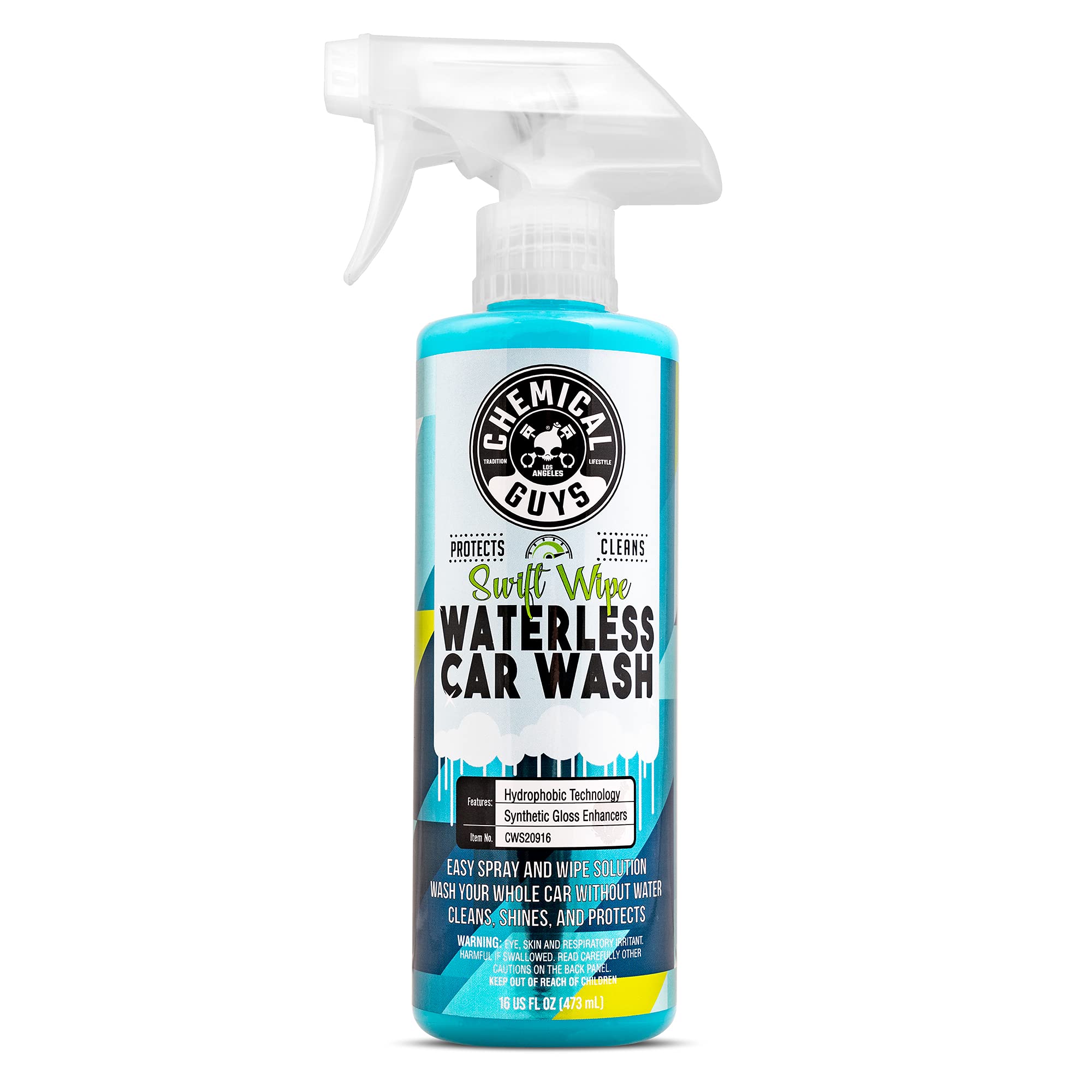 Chemical Guys, Swift Wipe Waterless Car Wash Spray, High Lubrication, 16 oz | Sp