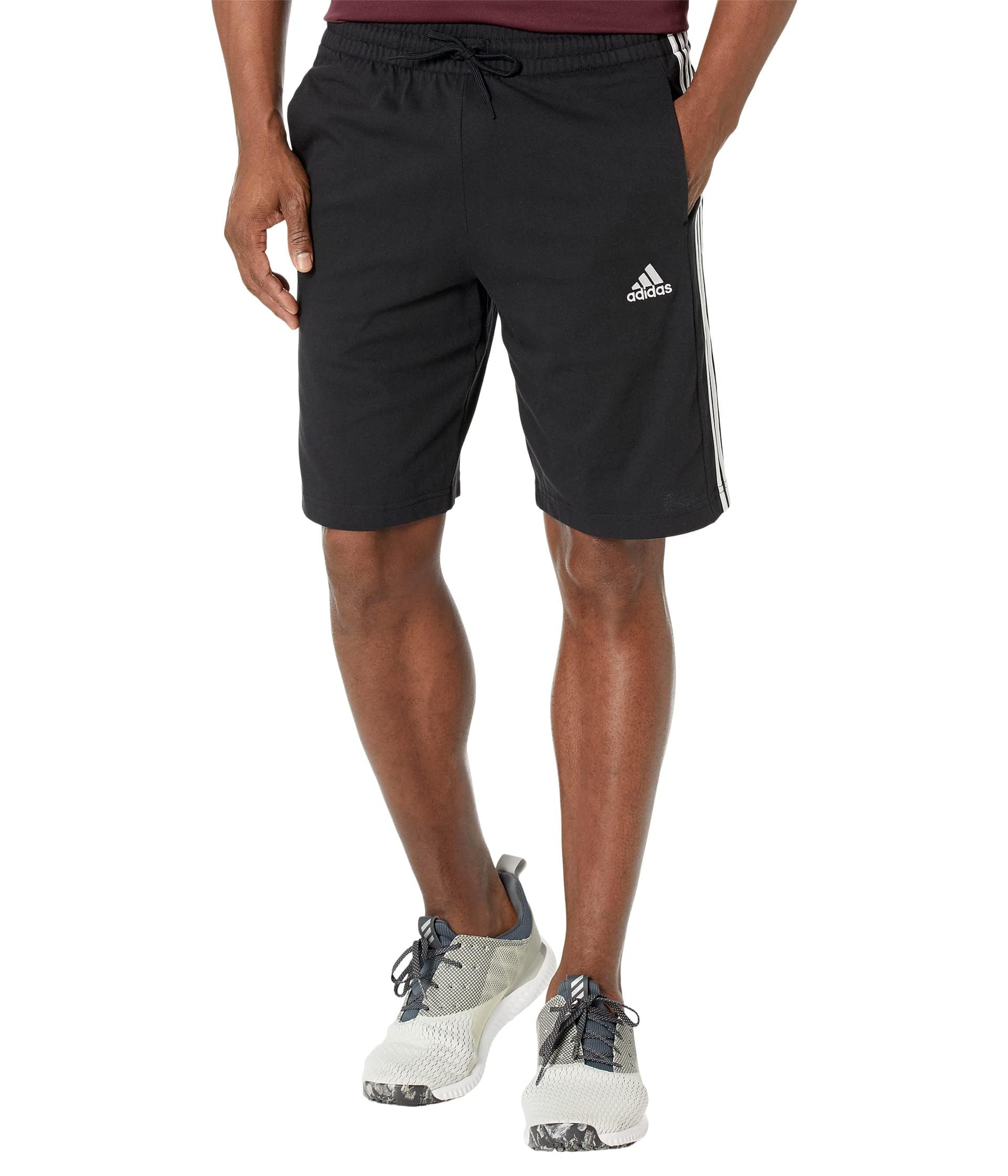Adidas Men's Essentials French Terry 3 Stripes Shorts