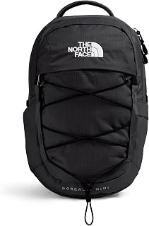 THE NORTH FACE Borealis Mini Backpack, TNF Black/TNF Black-NPF, OS | 10L Travel Bag & Hiking Daypack, Tablet Sleeve, Front Bungee System, Multiple Pockets