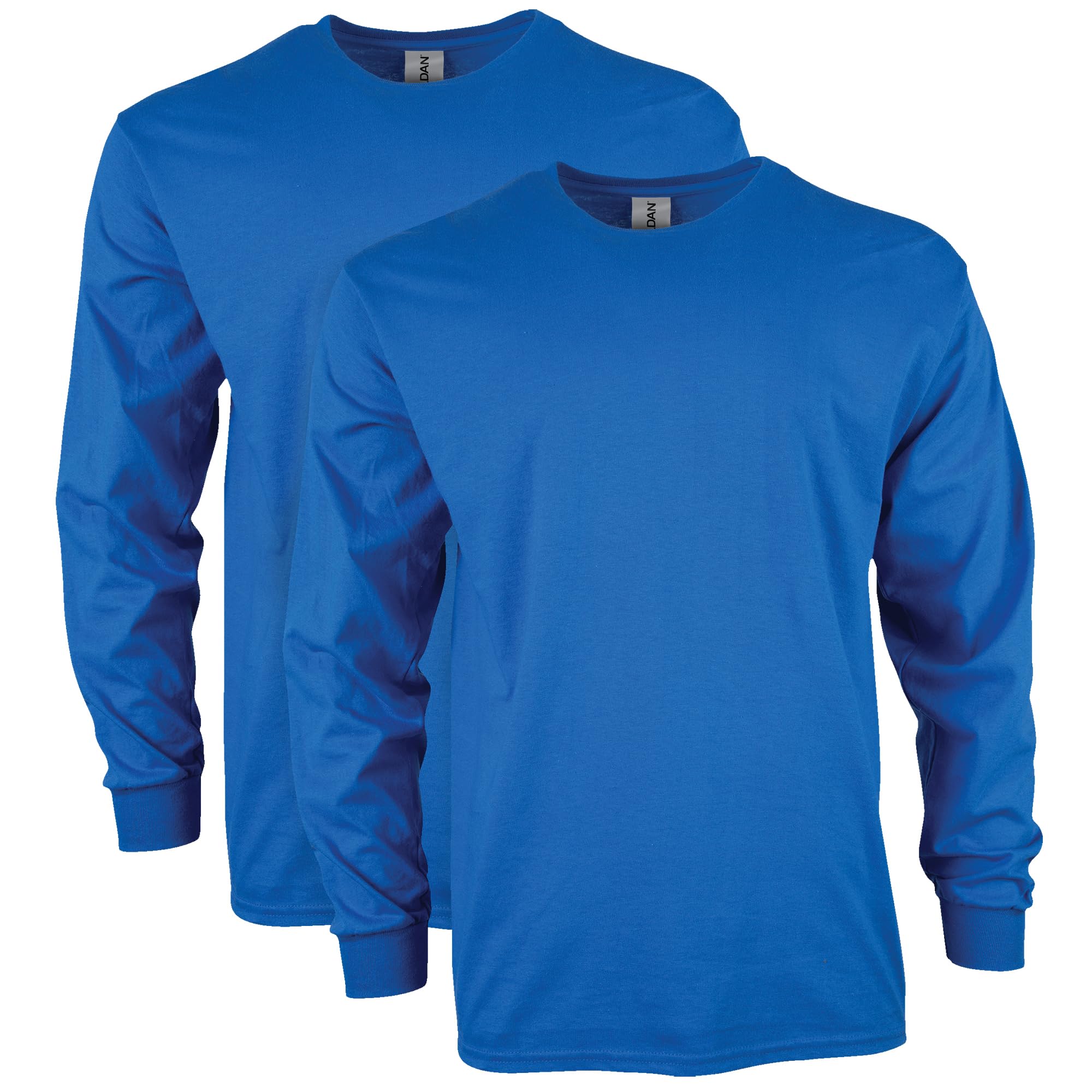 Gildan Men's Ultra Cotton Long Sleeve T-Shirt Style G2400 (Pack of 3)