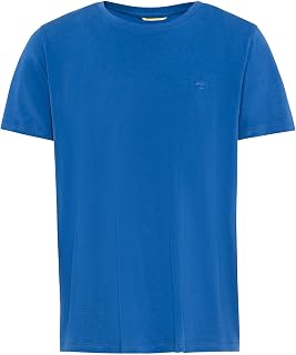 camel active Men's Short-Sleeved T-Shirt Made of Organic Cotton