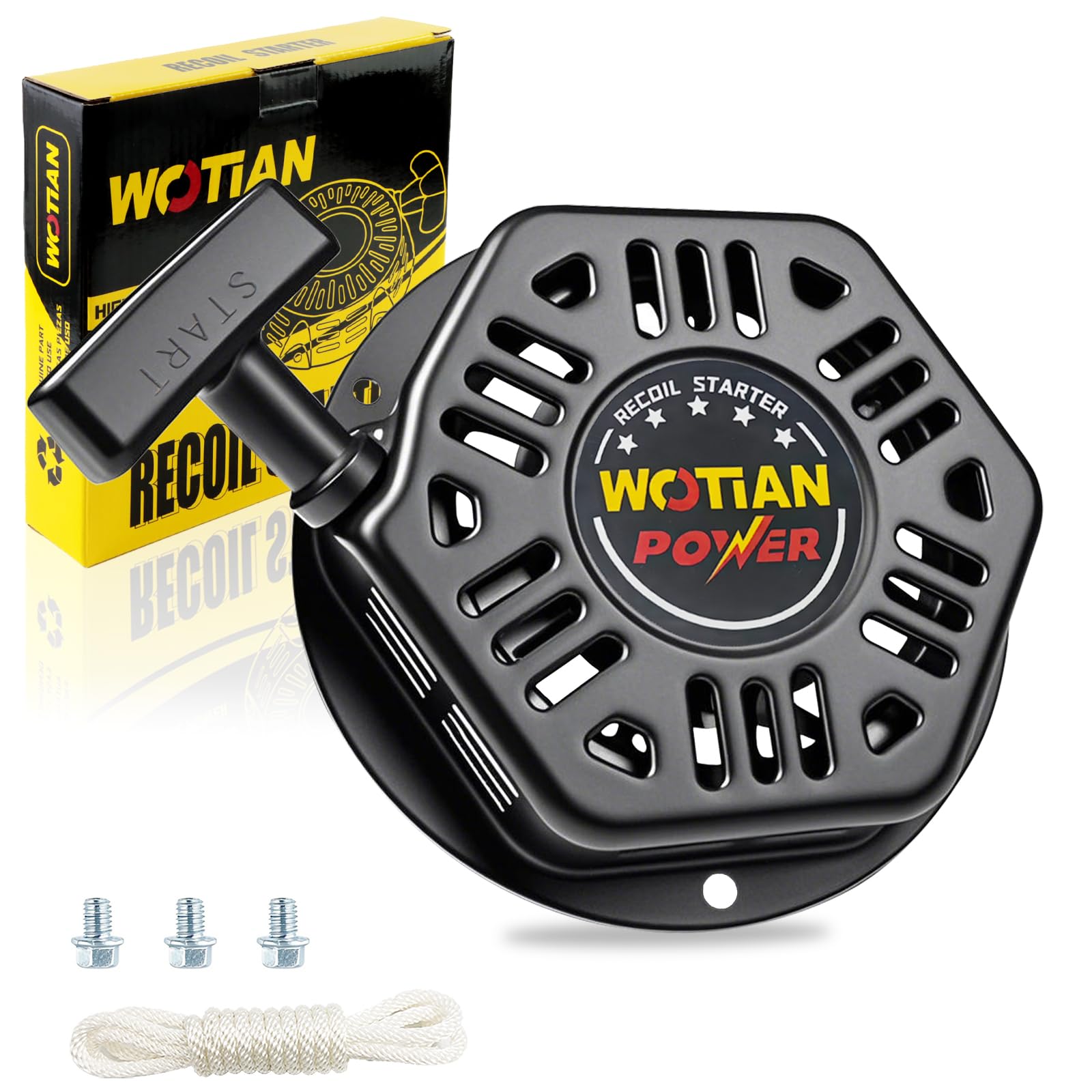WOTIAN Recoil Starter Compatible with Champion 212cc 196cc 224cc Pull Start Asse