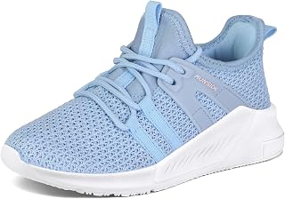 RUNSIDE Boys Girls Tennis Shoes Kids Lightweight Breathable Sneakers Lace-up Running Athletic Shoes for Toddler/Little Kid/Big Kid