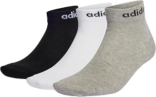 adidas Unisex Think Linear Ankle Socks 3 Pairs Socks (pack of 3)