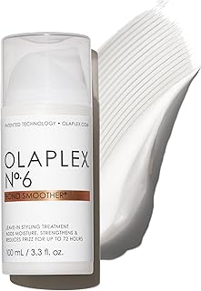 OLAPLEX N°.6 Bond Smoother™ | Leave-In, Anti-Frizz Styling Cream, 100 mL | 72-Hour Frizz And Humidity Control, 450°F Heat Protection, For All Hair Types And Textures
