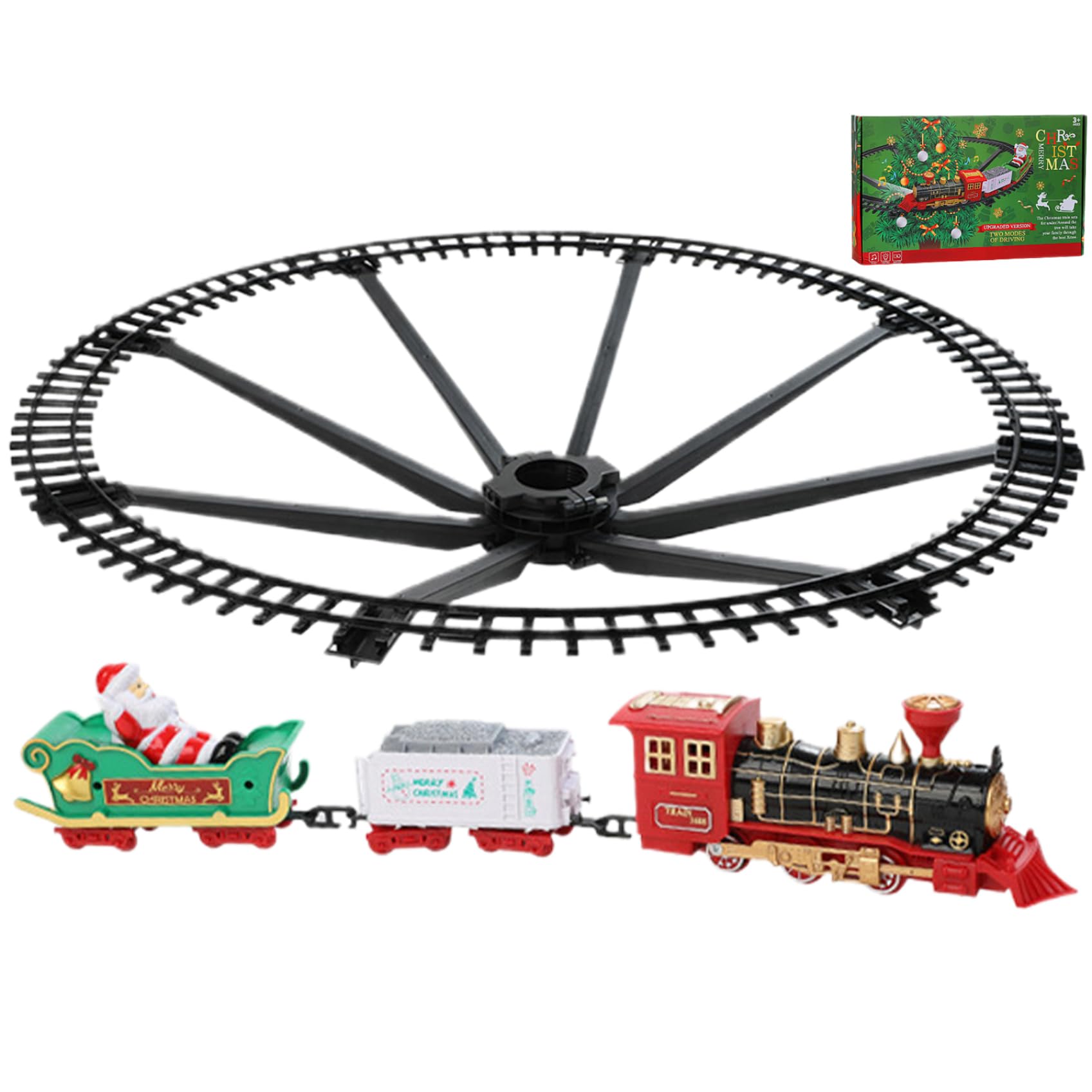Christmas Train Set Electric Christmas Tree Train Set Around The Tree with Light