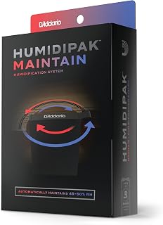 D'Addario Humidipak Guitar Humidity Control Kit, Maintain Case System | Two-way guitar humidity control helps prevent cracks and warping while maintaining ideal case moisture balance.