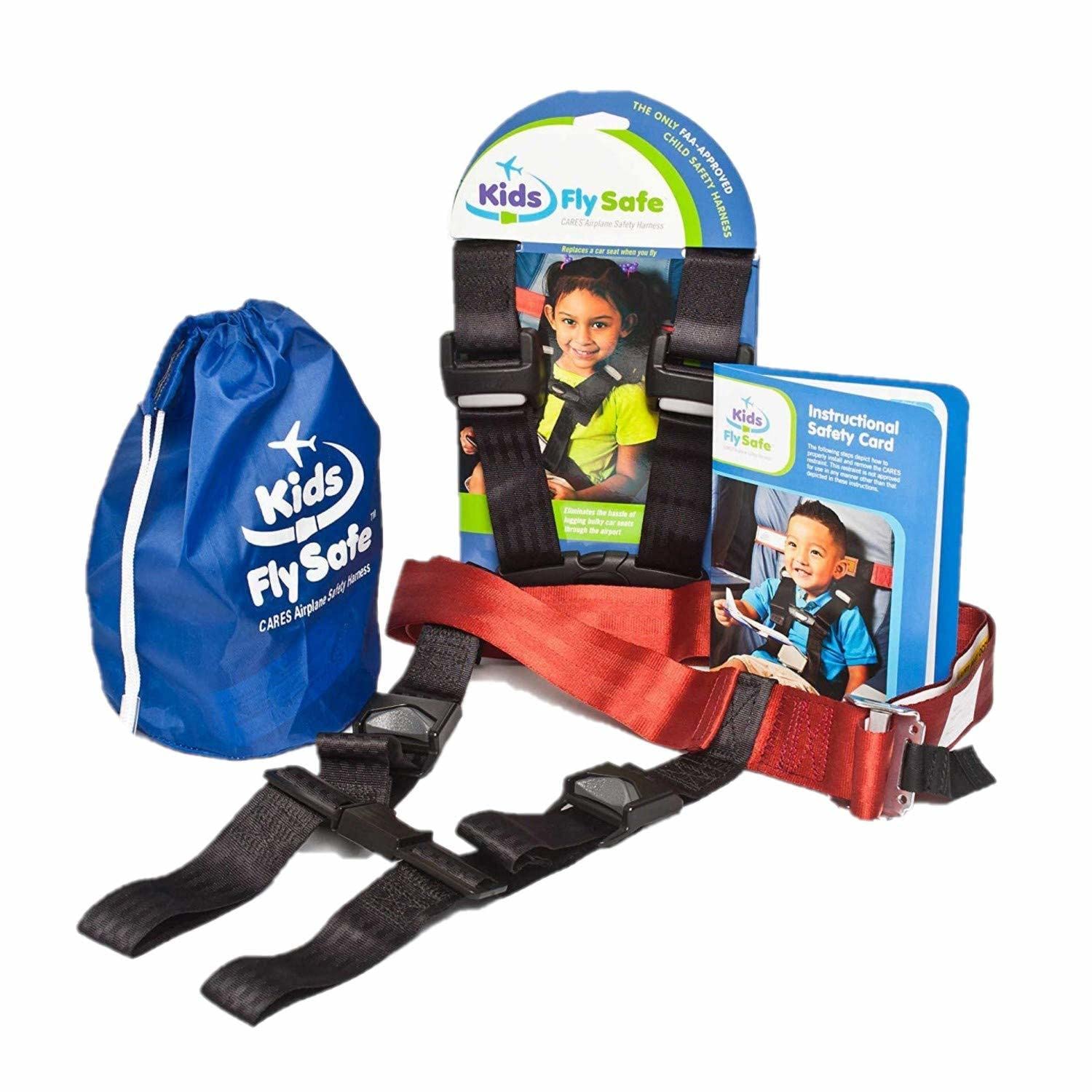 Child Airplane Travel Harness - Cares Safety Restraint System - The Only FAA App