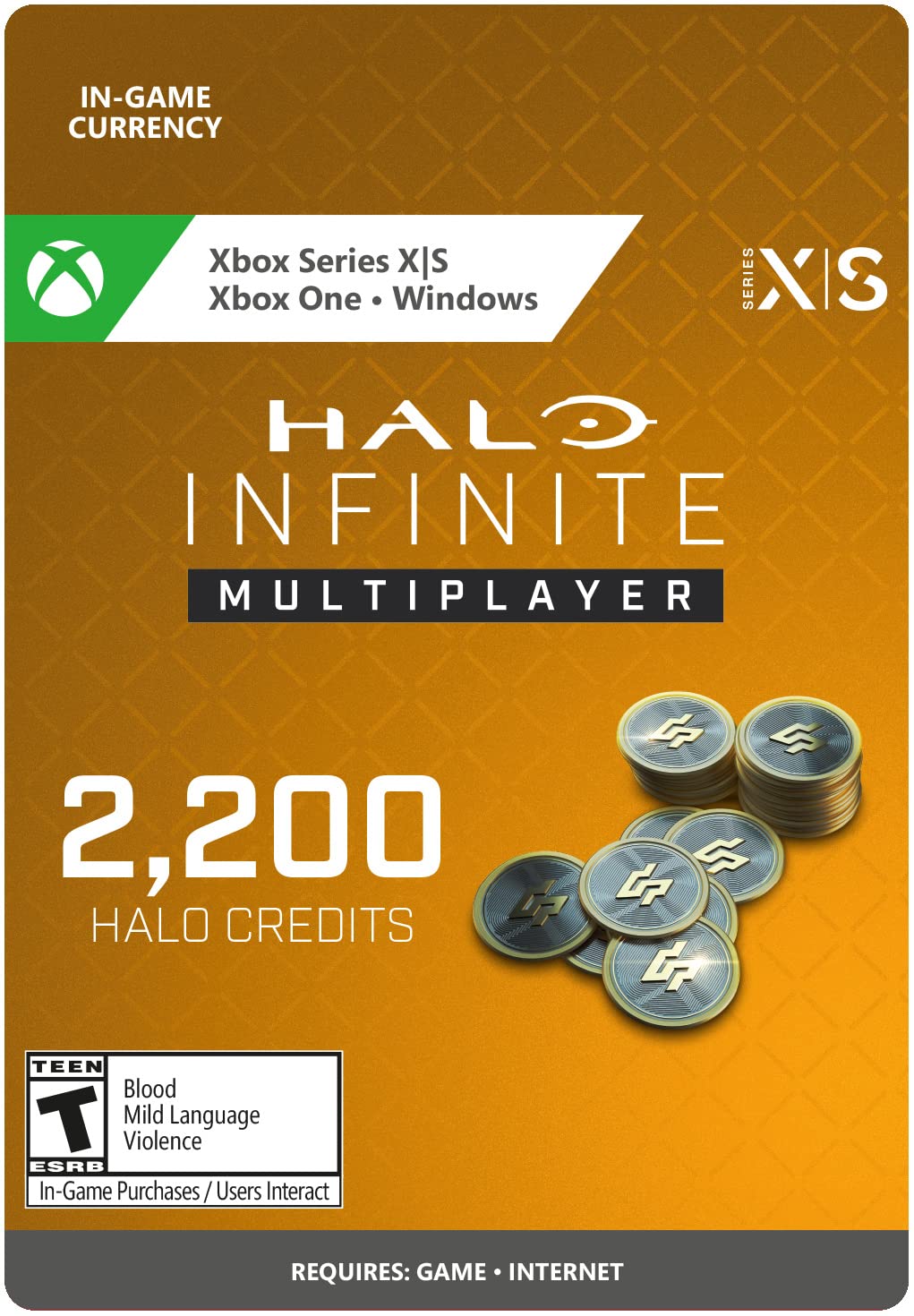 Halo Infinite – 2, 000 Halo Credits + 200 Bonus – Xbox Series X|S, Xbox One, Win