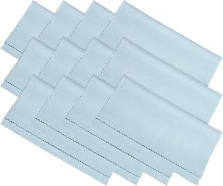 Microfiber Glasses Cleaning Cloth, 7 x 6 inches, Pack of 12 Glasses Cleaning Cloths, Glasses Cleaning Cloth, Glasses Cleaning Cloth, Glasses Cleaning Cloth, Cloth