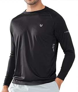 NORTHYARD Men's Sun Shirts Long Sleeve UPF 50+ Swim Running Fishing Hiking
