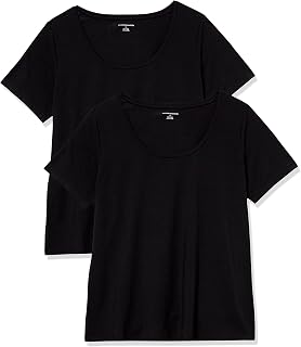 Amazon Essentials Women's Standard Fit Round Neck Short Sleeve T-Shirt (Available in Plus Sizes)
