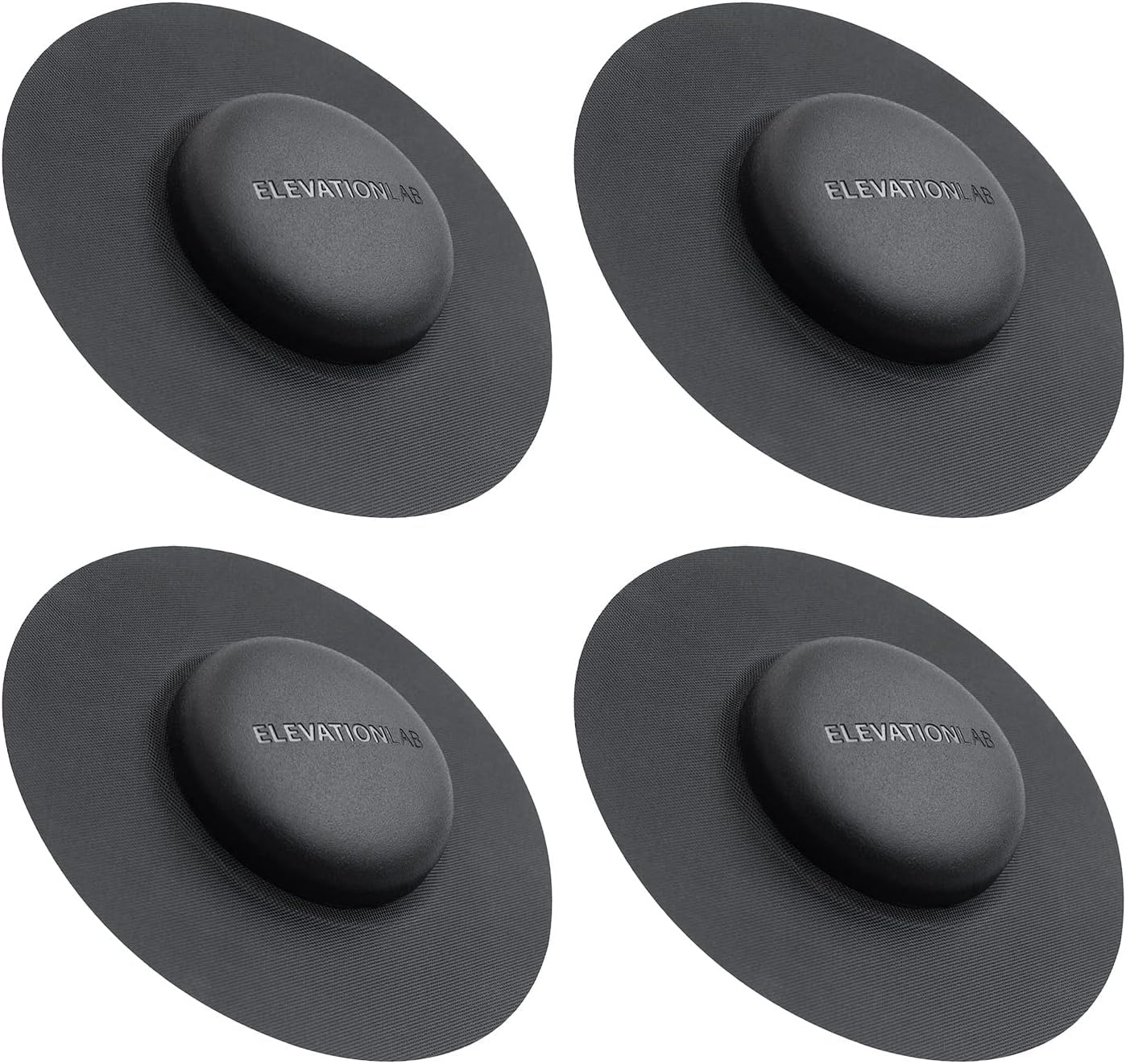 Elevation Lab AirTag Fabric Mount - Flexible & Secure (4 Pack) | For luggage, ba