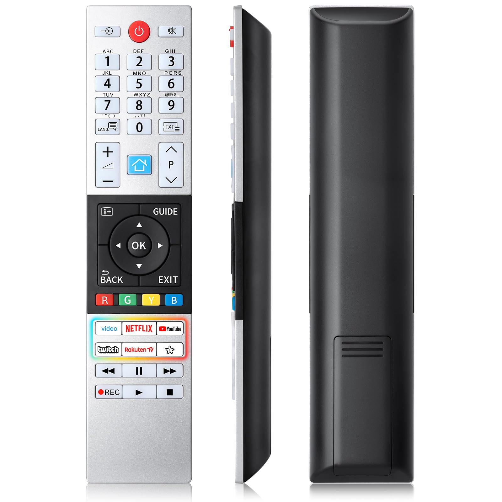 for Toshiba Remote Control, for Toshiba TV Remote CT-8541 CT-8568 CT-8560 | 6 Sh