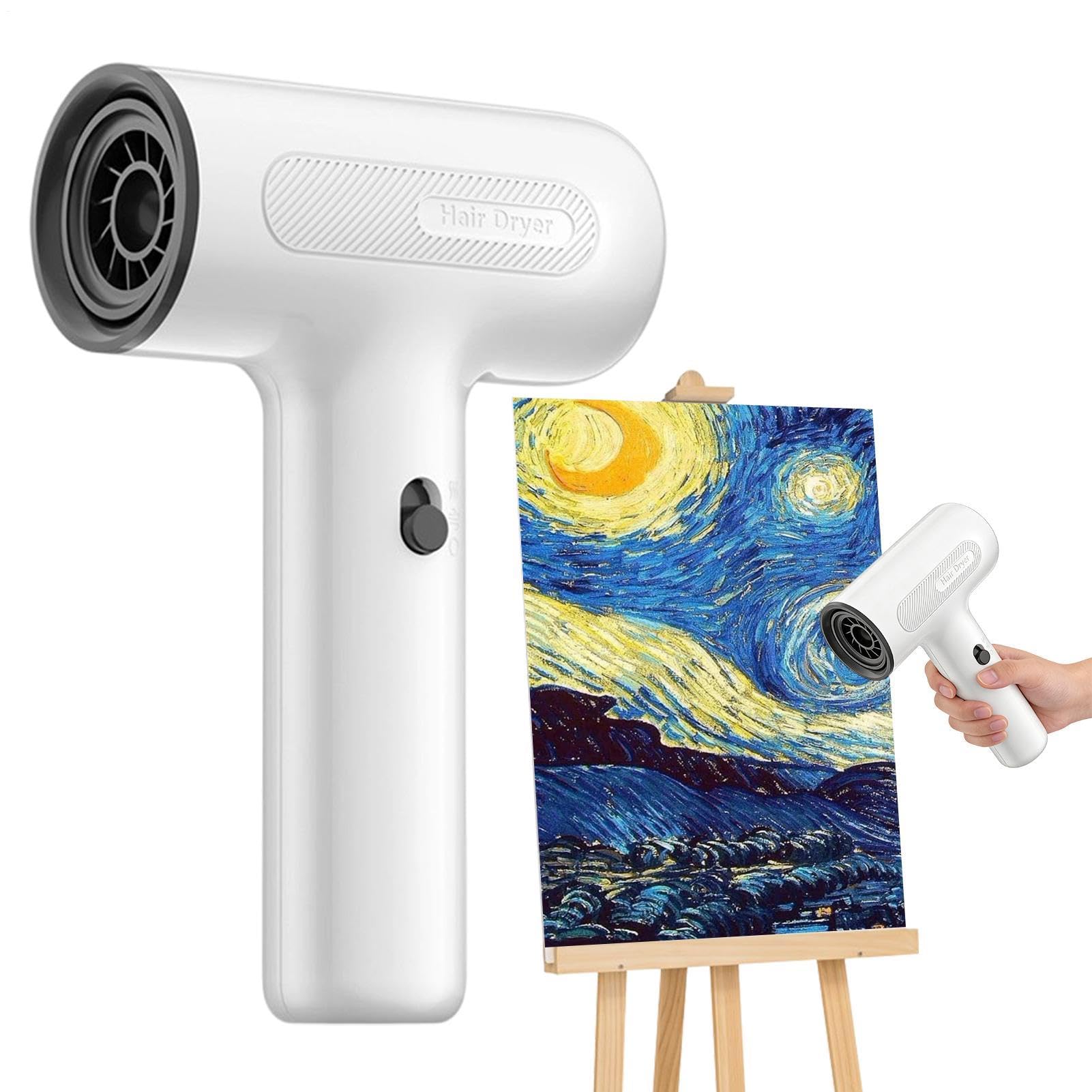 Watercolor Paint Dryer, USB Rechargeable Fast Drying Craft Air Blower | Craft Dr