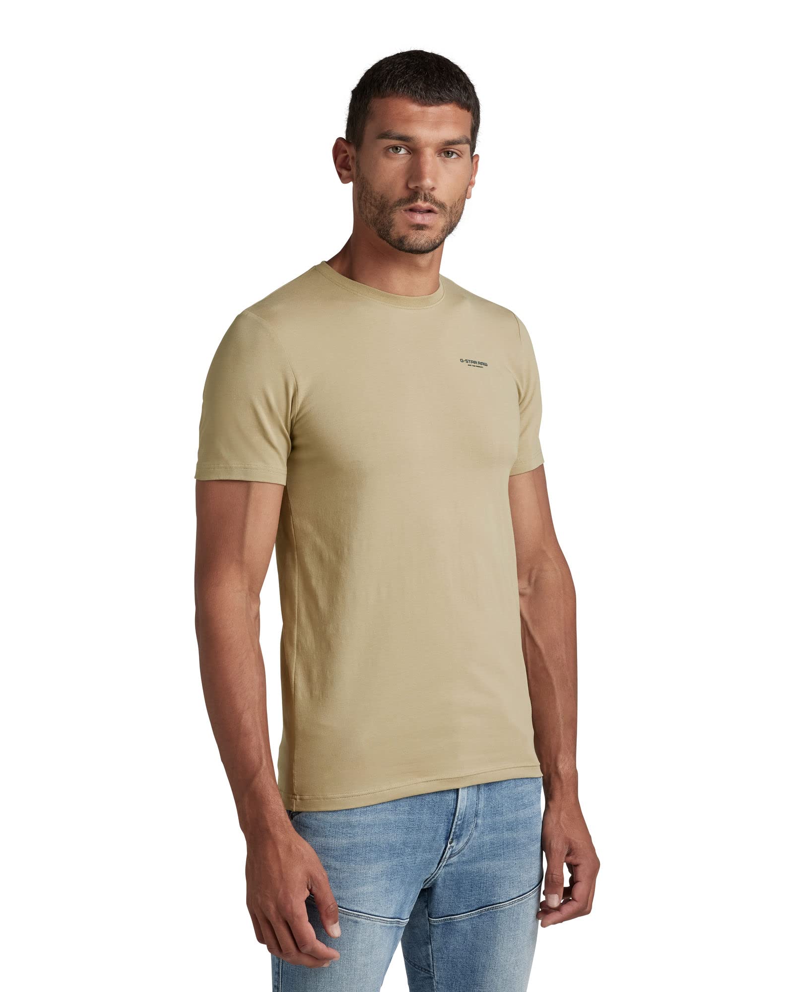 G-Star Slim Base T-Shirt Camiseta Hombre (Pack de 1)