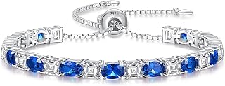 Birthstone Tennis Bracelets for Women
