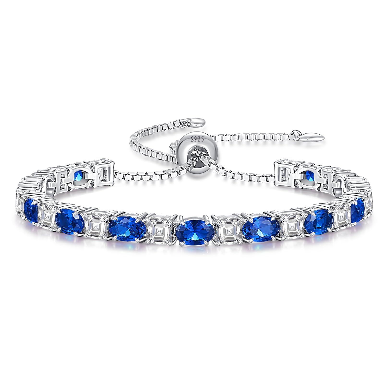 Birthstone Tennis Bracelets for Women