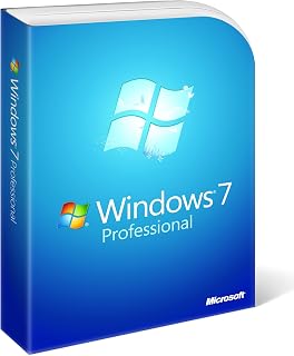 Microsoft Windows 7 Professional, Upgrade Edition for XP or Vista users (PC DVD), 1 User