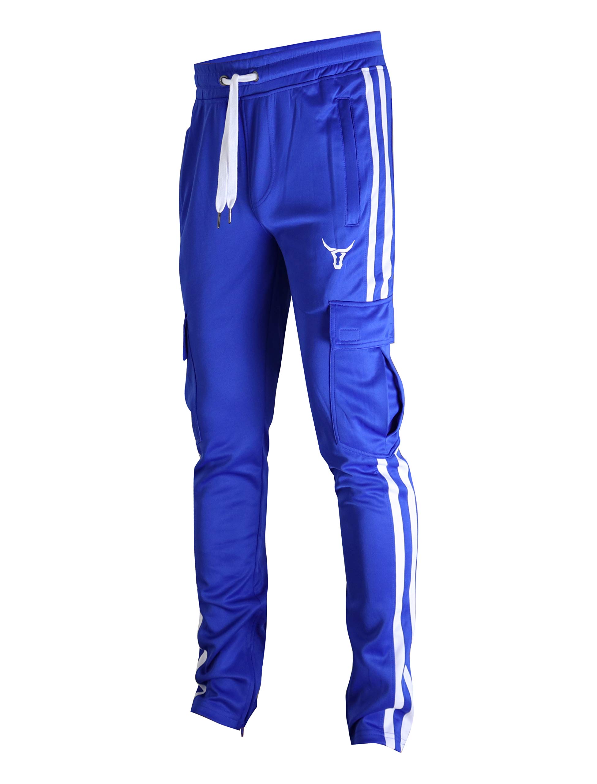 SCREENSHOT Mens Hip Hop Premium Slim Fit Urban Track Pants - Athletic Jogger Bot