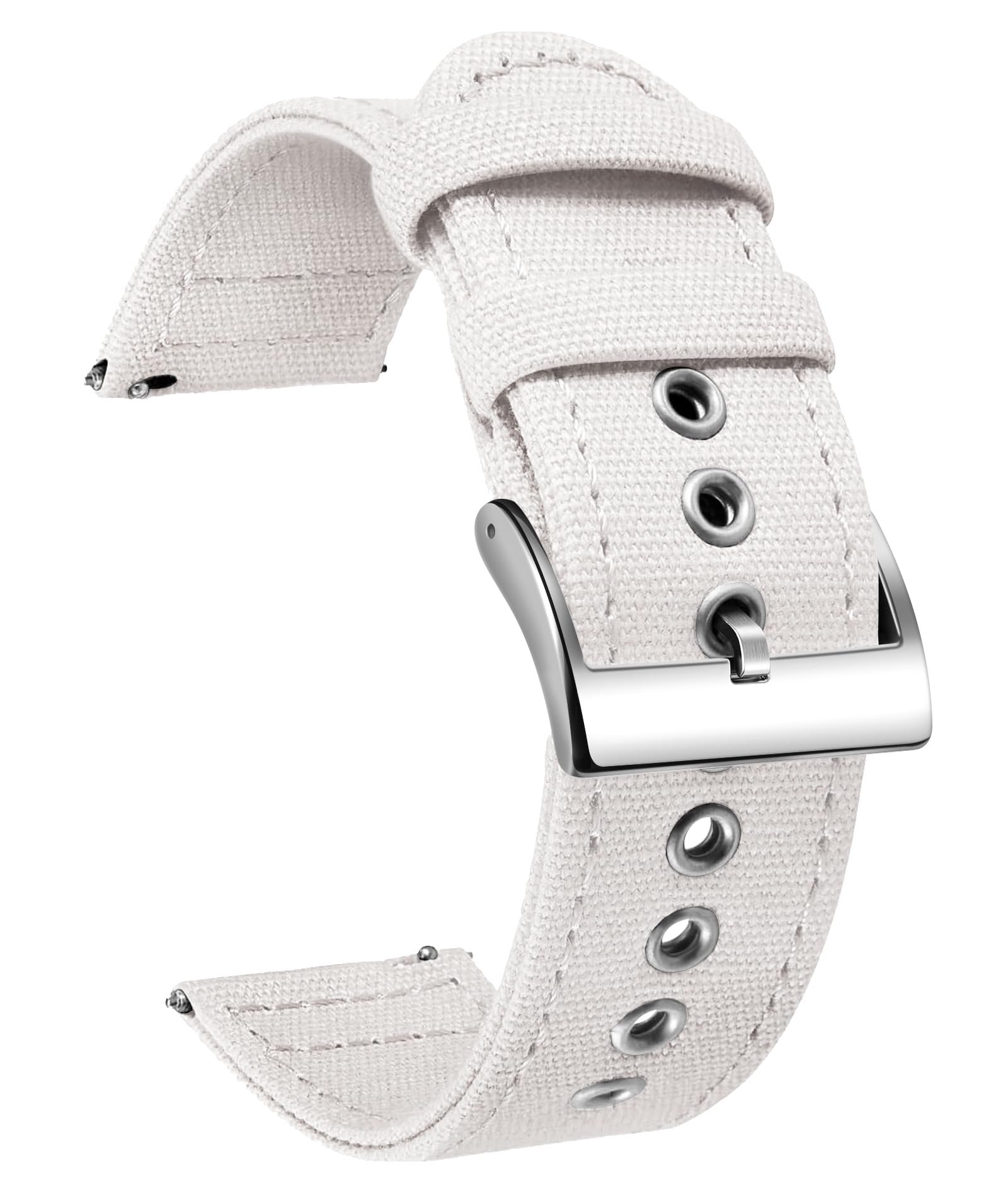 BINLUN Quick Release Canvas Watch Bands Strap for Fabric Watch 18mm 20mm 22mm 24