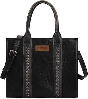 Wrangler, borsa a tracolla da donna, borsa a tracolla con cerniera, E-nero