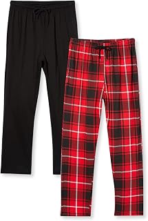 FM London 2 Pack Men's Pyjama Bottoms - Lightweight Men's Pyjama Bottoms, Loungewear and Sleepwear