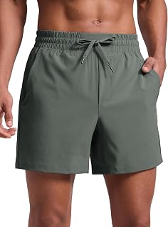 CRZ YOGA Linerless Workout Shorts 5''