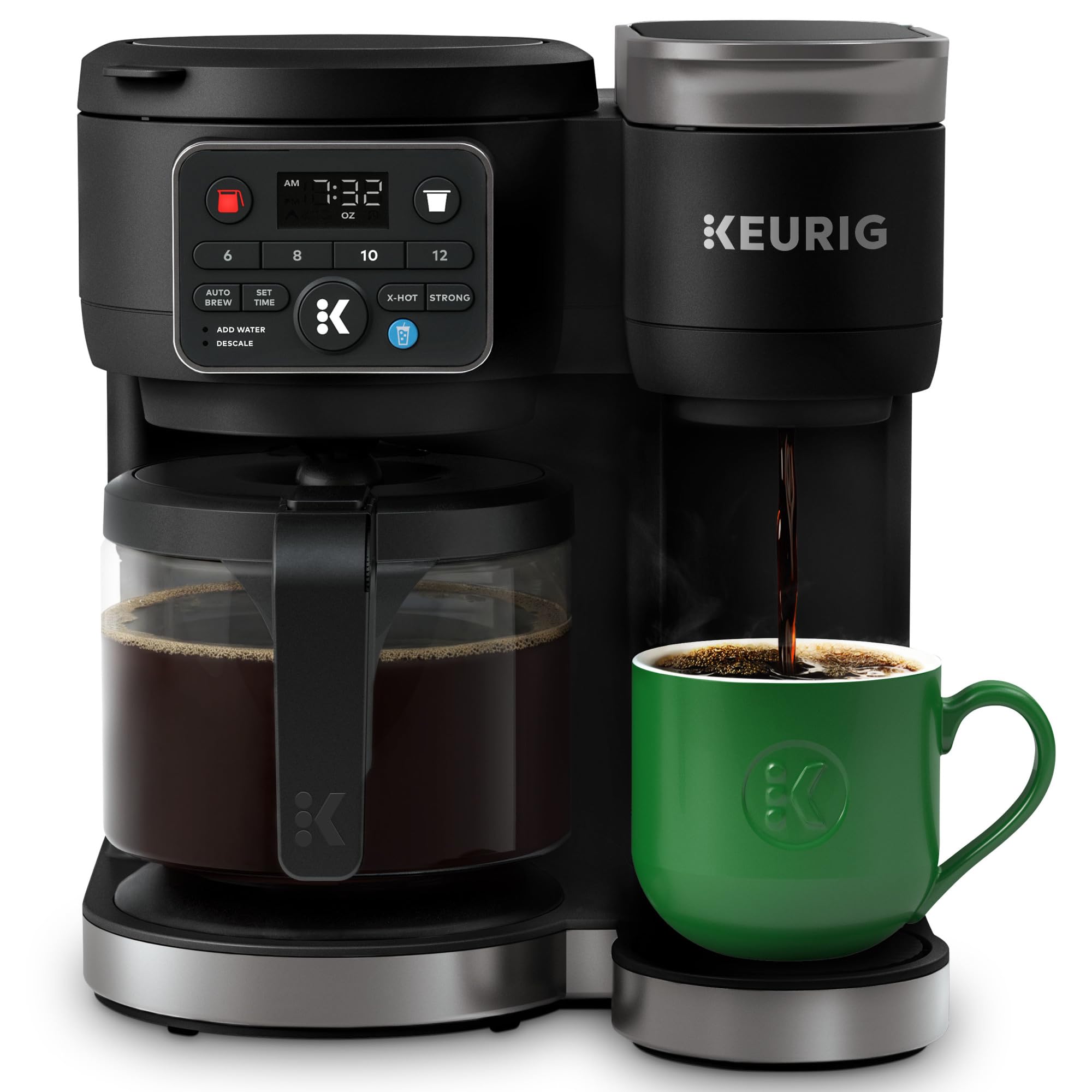Keurig K-Duo Hot & Iced Single Serve & Carafe Coffee Maker, MultiStream Technolo