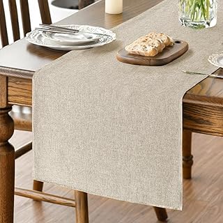 Artoid Mode Light Brown Summer Table Runner 40x240 cm | Seasonal Fall Autumn Machine Washable Kitchen Dining Table Decoration for Home Party Decor