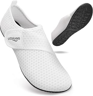 WateLves Badeschuhe Wasserschuhe Herren Damen Schwimmschuhe Strandschuhe Aquaschuhe Schnell Trocknend Breathable Surfschuhe Beach Pool Unisex