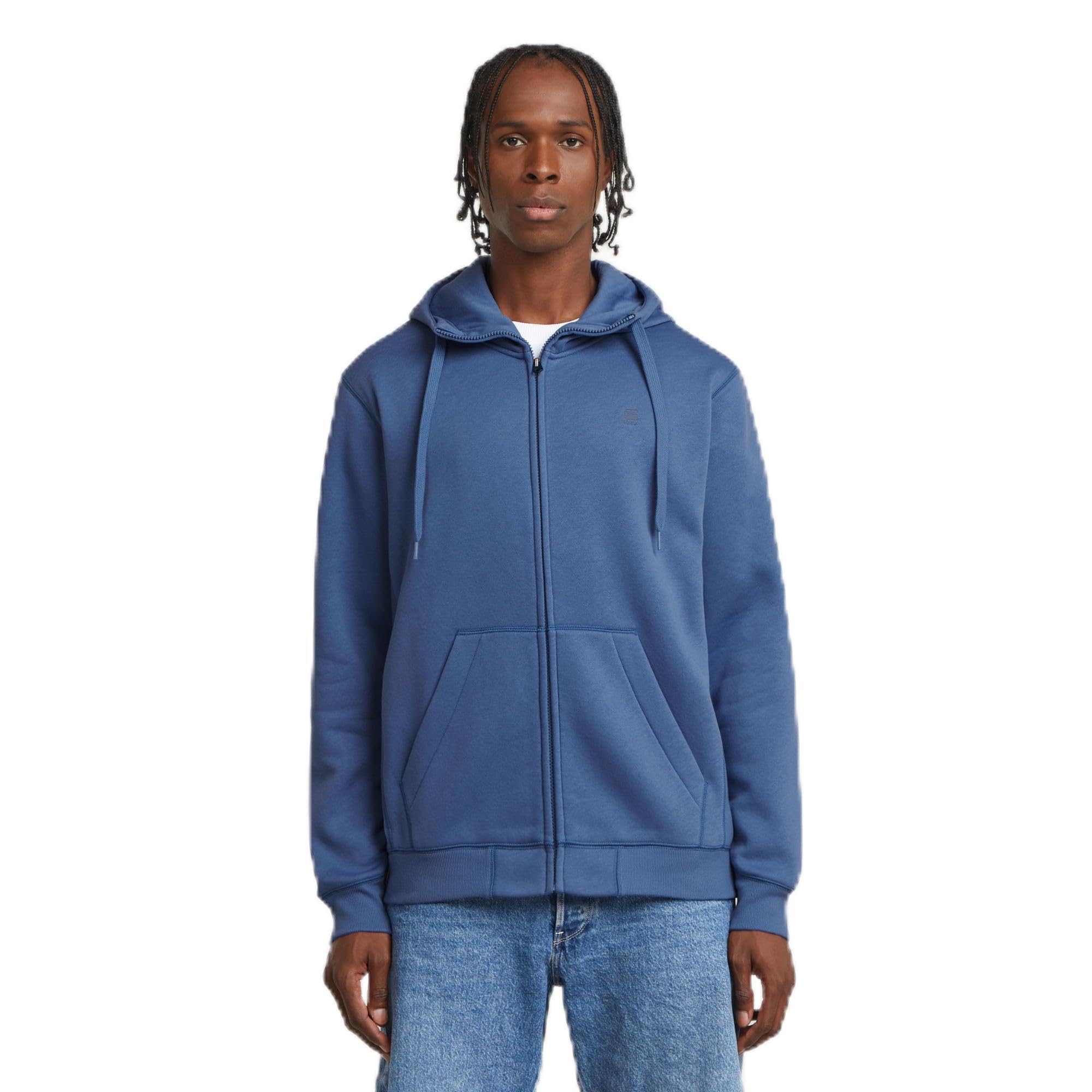 G-STAR Premium Core Hooded Zip Sweater for Men