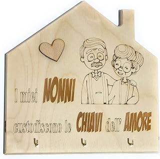 Grandparents House Wall Keyring / Grandparents Gift Idea/Grandparents Day Gift/Grandparents House Keyring