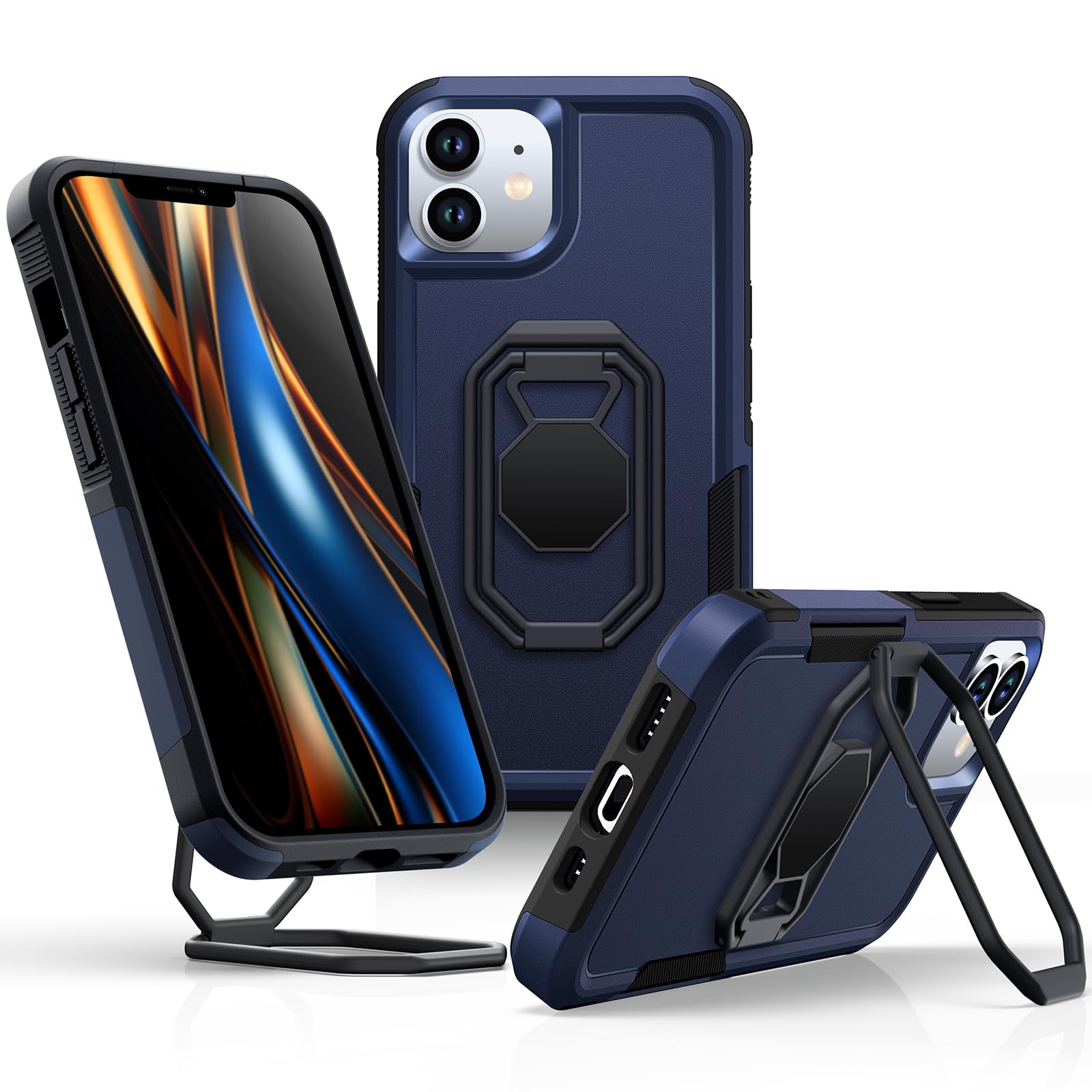 Shields Up for iPhone 11 Case with Stand (Two-Way Stand), 11 Phone Case with Dou