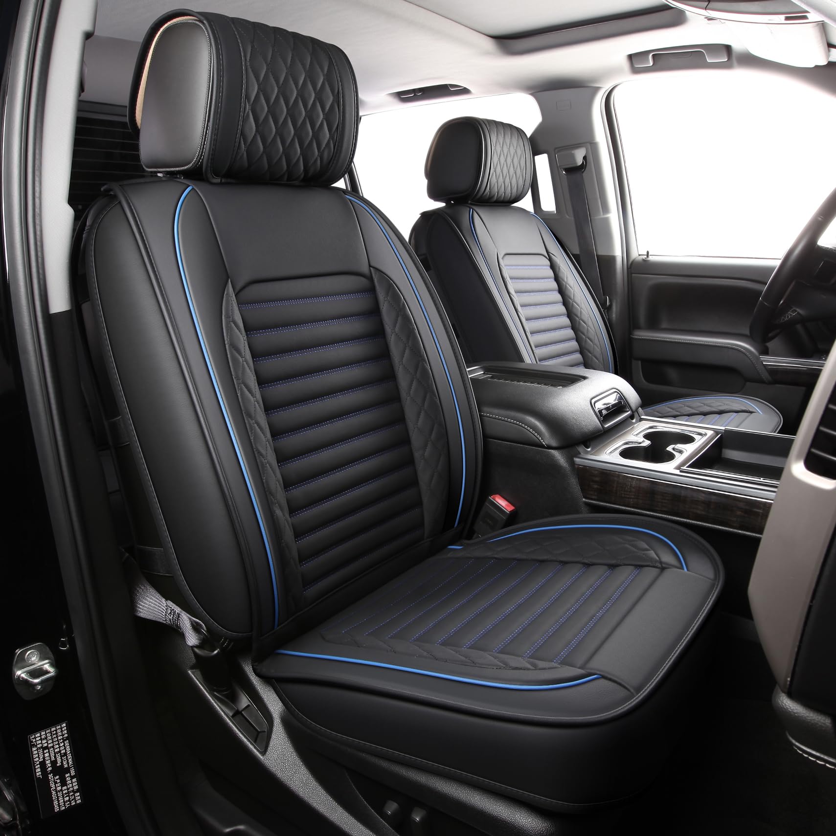 JOJOBAY Chevy Silverado Seat Covers,GMC Sierra Seat Covers,Custom Fit 2007-2025 