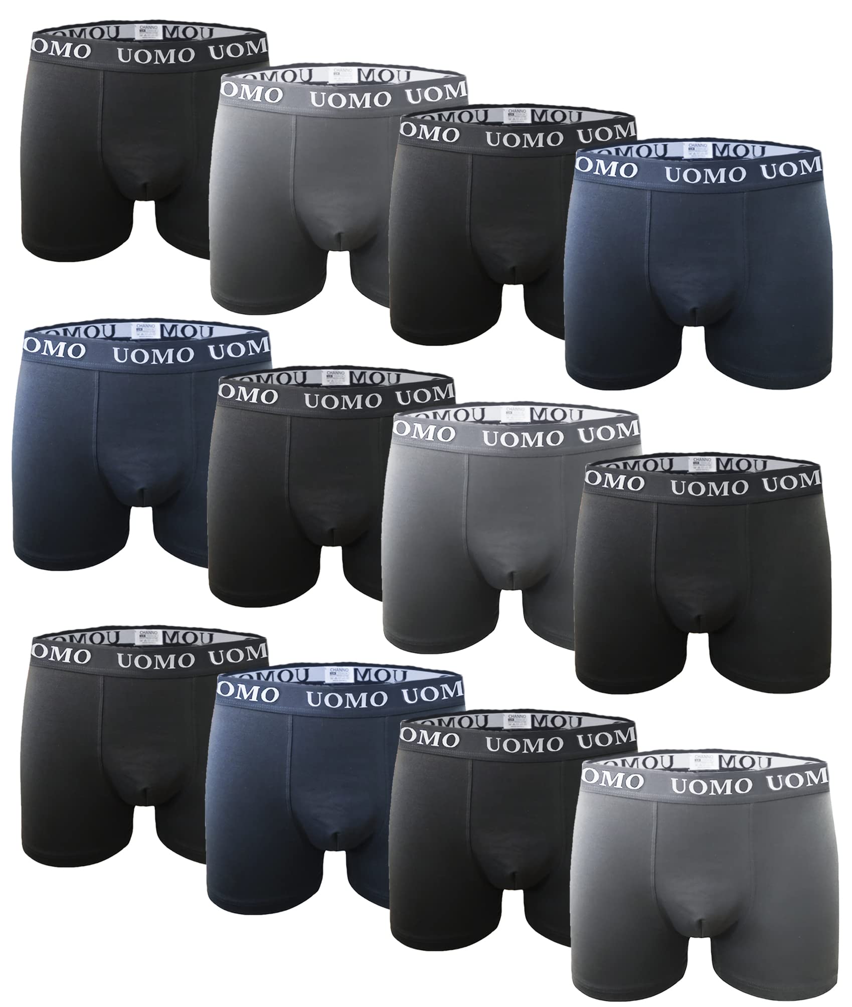 Channo Cotton Classic Plain Comfort Soft Boxer Shorts