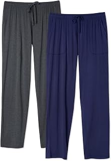 DAVID ARCHY Pajama Bottoms for Men, Short Pyjama Bottoms for Men