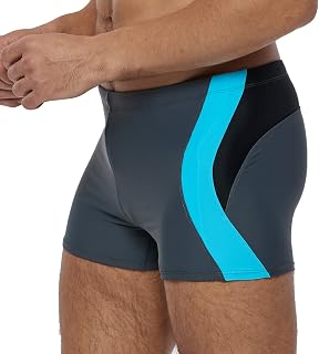 Arcweg Men's Swim Trunks Short Swim Trunks Quick Dry Elastic Removable Pads Water Sports