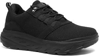 OrthoComfoot Scarpe ortopediche da uomo per diabetici larghe: comode scarpe da ginnastica alla moda per fascite plantare con supporto per dita a martello, scarpe casual gonfie per alleviare il dolore